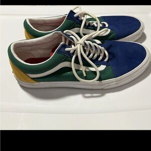 Vans Multicolor Sneakers - Blue, Green, Yellow